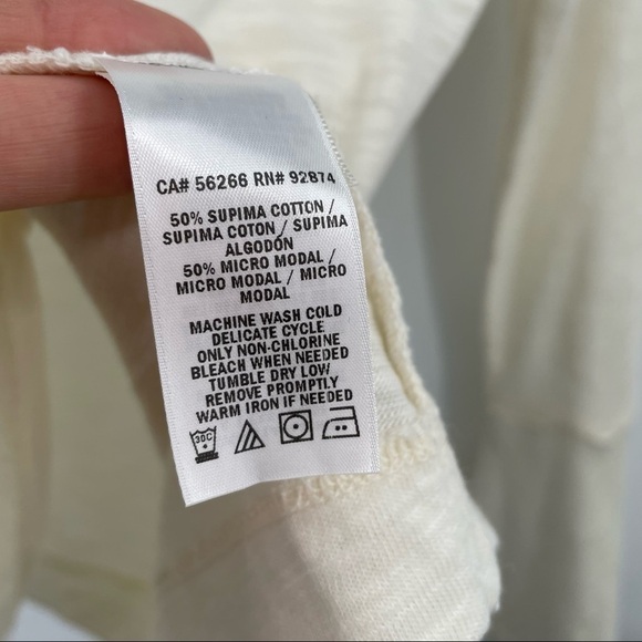 NEW! Splendid Off White Shirt - Picture 12 of 12